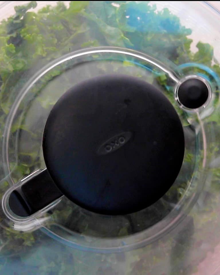 Crispy baked kale chips • We Count Carbs