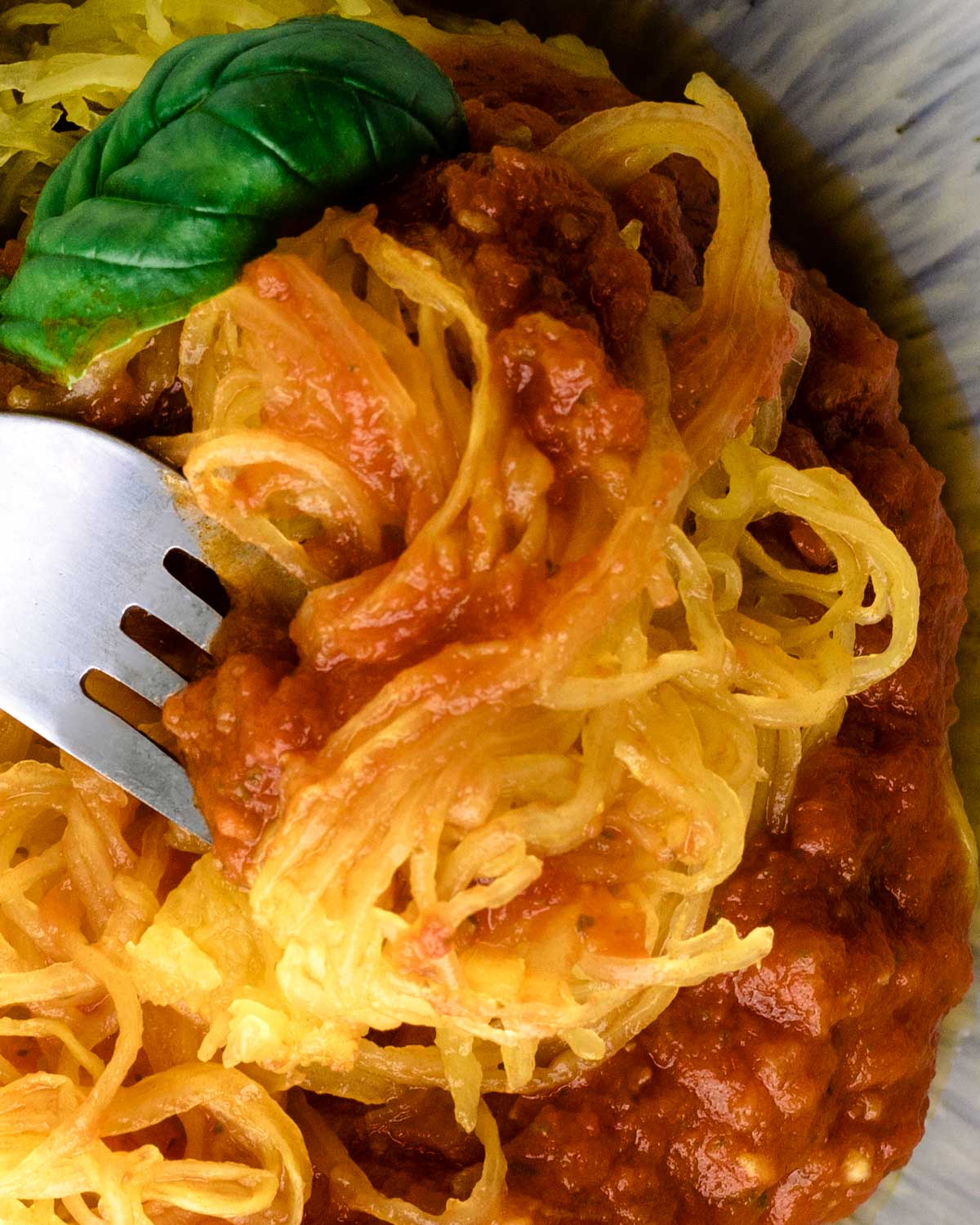 Air fryer spaghetti squash • We Count Carbs