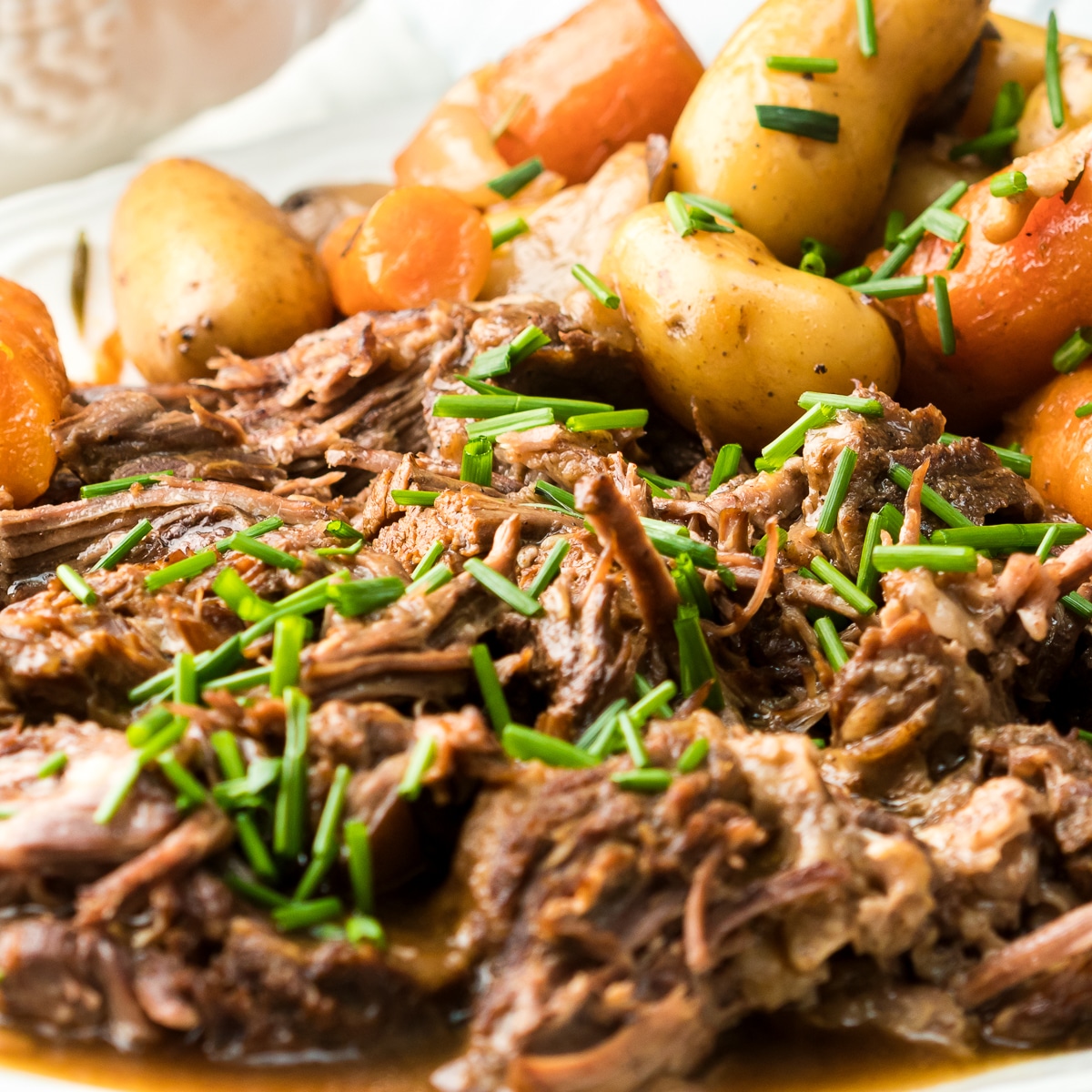 Instant Pot Pot Roast with Veggies and Gravy - Taste And See