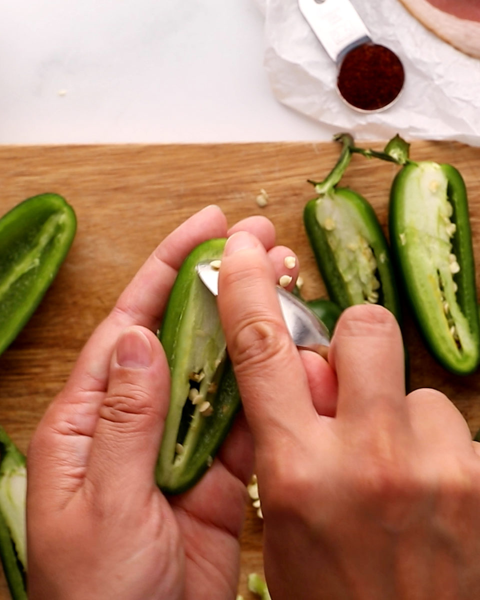 Air fryer bacon wrapped jalapeño poppers • We Count Carbs