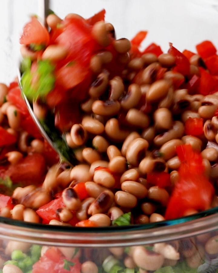 Blackeyed pea salad • We Count Carbs