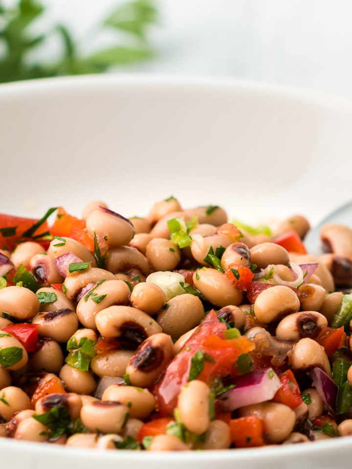 Blackeyed pea salad • We Count Carbs