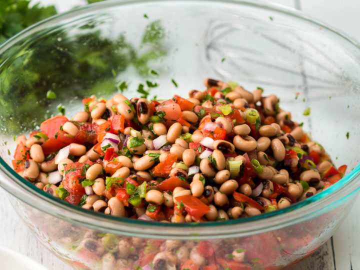 Blackeyed pea salad • We Count Carbs