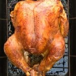 brined roasted whole turkey